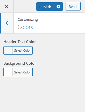 furnituretheme colors option